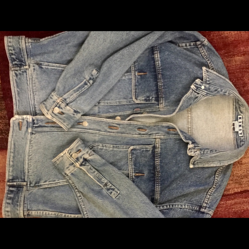 Vintage 80’s KIKIT Jean Jacket - Picture 1 of 8